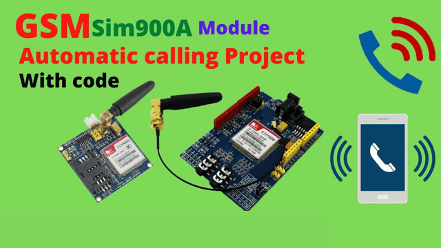 GSM SIM 900A project