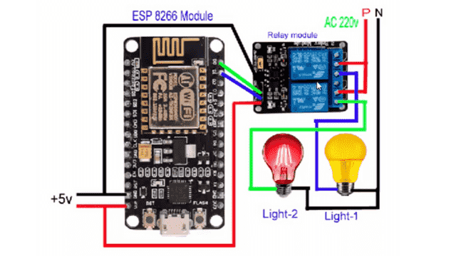 Esp8266 Load On OFF project