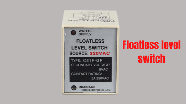 Floatless level switch