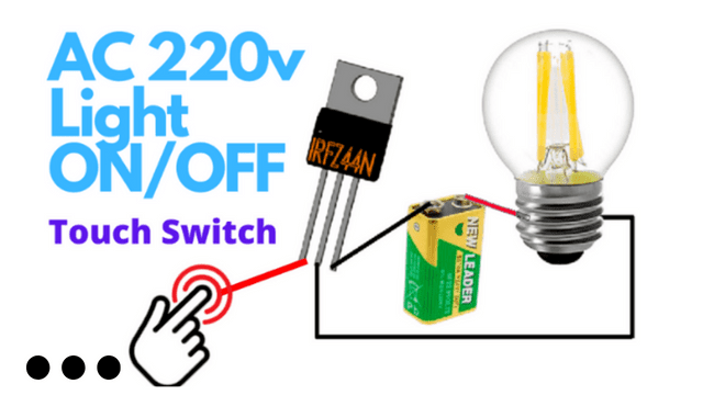 irfz44n touch switch