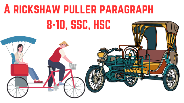 A rickshaw puller paragraph