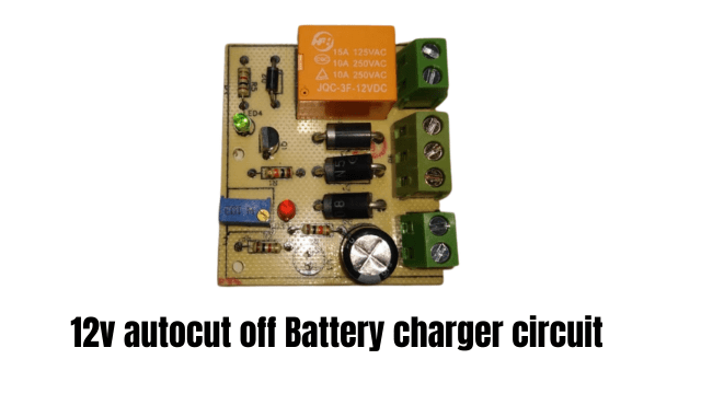 auto cut off battery charger circuit